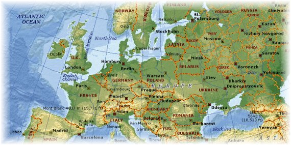 map europe